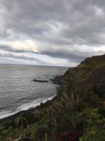 Tag 5 Blick auf Sonnenaufgang an der Küste von Sao Martinho 