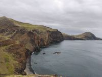 Tag 6 Blick auf die Küste der Ostkapspitze Sao Lourenco 