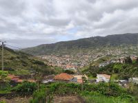 Tag 7 Blick auf Machico von der Hochebene Machico 