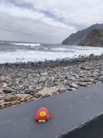 Tag 7 Blick auf die Küste von Porto da Cruz 