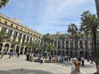 Königsplatz in Barcelona 