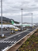 Tag 8 Blick auf den Flughafen Funchal 