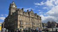 Balmoral Hotel Edinburgh- Empfang mit Traumwetter