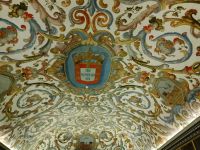 Die Deckenmalerei in Universität Coimbra - Portugal 