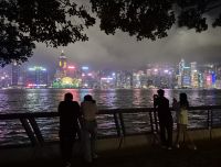 erster Abend in Hongkong