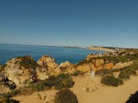 Ponta da Piedade mit bizarren Felsen an  der Algarve - Portugal