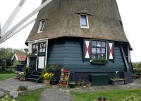 Bewohnte Holländermühle