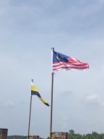 Malaysia Flagge und Flagge de Region - Malaysia