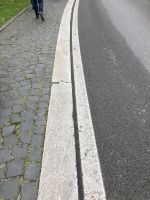 Bordsteinkante in Marmor