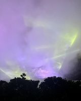 Nein, keine Aurora Borealis. Laser Show 