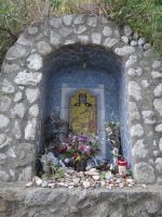 Positano, wir begegnen vielen Andachtsnischen und fühlen uns behütet. 