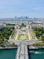 2. Tag - Blick auf Paris vom Eiffelturm 