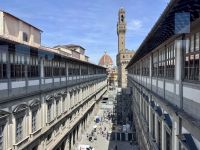 10. Tag: Zweiter Besuch in Florenz – Führung durch die Uffizien – Blick zum Palazzo Vecchio