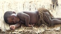 Namibia unterwegs - Besuch im Mafwe Village - Mittagsruhe