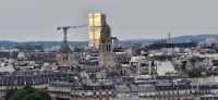 Blick zum Justizministerium Paris 