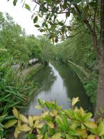 Canal du Midi, Toulouse, Frankreich