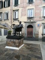 Lucca - Puccini Denkmal