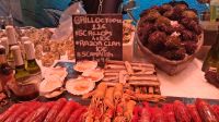Meeresfrüchte Markthalle Boqueria Barcelona