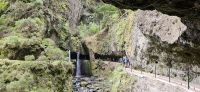 Wasserfälle an der Levada Nova