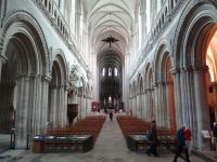 Bayeux, Kathedrale Nôtre-Dame, das Mittelschiff