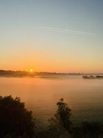 1. Tag - Sonnenaufgang über Dresden 