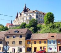 Auf dem Weg nach Sighisoara. Rundreise Rumänien und Bulgarien. 