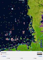 Kreuzfahrt Norwegen - Seetag aktuelle Position