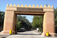 Jetzt spazieren wir durch die Oase