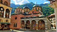 Rila Kloster. Rundreise Rumänien und Bulgarien. 