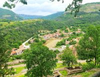 Blick von der Festung Tsaravets. Veliko Tarnovo. Rundreise Rumänien und Bulgarien. 