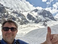 Schymbulak beim besten Wetter! (3.200 m)