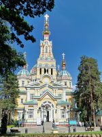 Christi-Himmelfahrt-Kathedrale, auch Senkow-Kathedrale genannt in Almaty