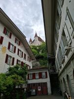 Thun (Blick von der Altstadt zum Schloss)