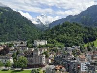 Interlaken (Blick von der Dachterrasse des Hotel 