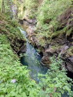 Start in der Breitachklamm