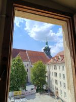Blick von Turm Doppelwendeltreppe 