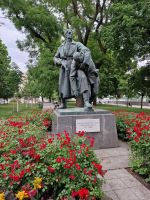 Stadtrundgang durch Bratislava: das Denkmal für die bulgarischen Partisanen