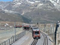 Mit der Gornegratbahn auf 3089 m Höhe