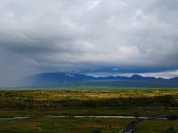 Lichtspiel im Þingvellir-Nationalpark