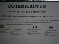 Eingang Kakteengarten