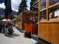 historische Straßenbahn in Soller