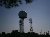 moderne Wetterstation auf dem Puig de Randa