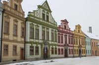 Stadtbild in Hradec Kralove