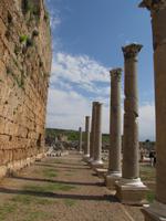 antiken Ausgrabungen von Perge