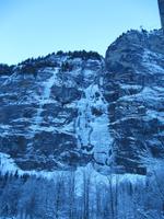 Eisfall in Stechelberg