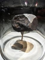Rieskrater-Museum: der Meteorit von Schloss Neuschwanstein