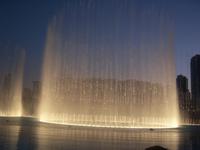 Wasserspiel am Burj Khalifa