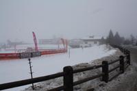 Schneegestöber auf der Seiser Alm