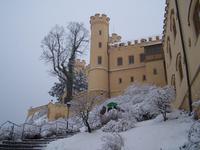 Der Eingang zum Schloss Hohenschwangau