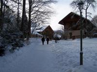 Spaziergang durch die Parkanlage